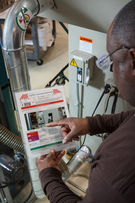 Kontrollér sikkerheden under vedligeholdelse med Lockout/Tagout i overensstemmelse med de bedste metoder